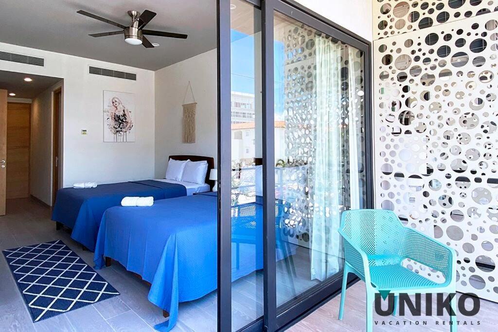 1 Block To The Beach 2Br 6Pax Rooftop Pool King Bed Playa del Carmen Exterior foto