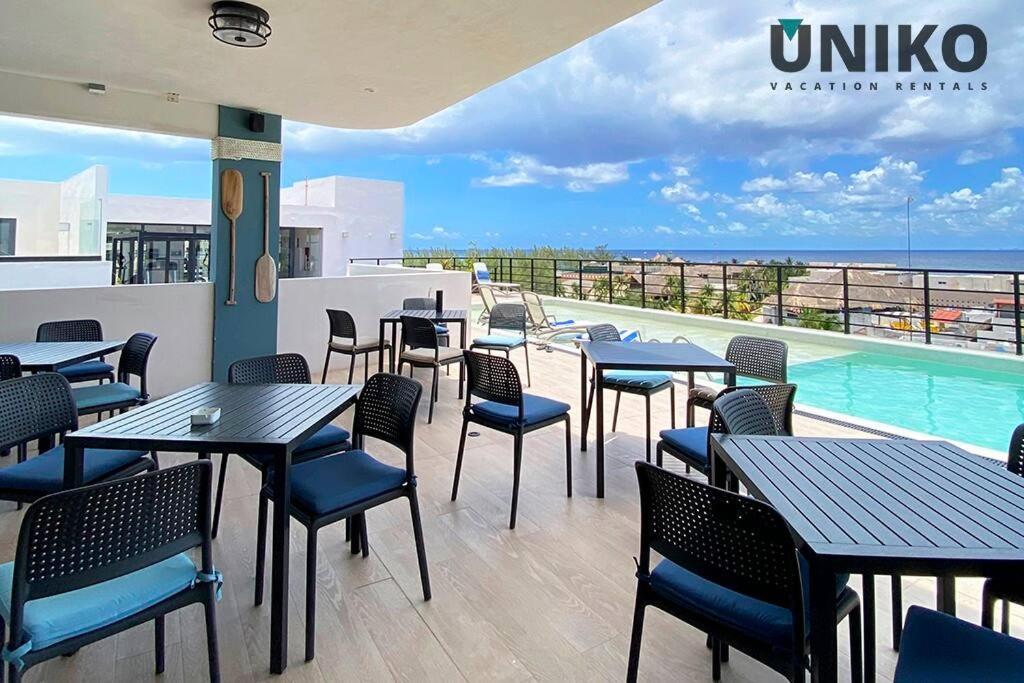 1 Block To The Beach 2Br 6Pax Rooftop Pool King Bed Playa del Carmen Exterior foto
