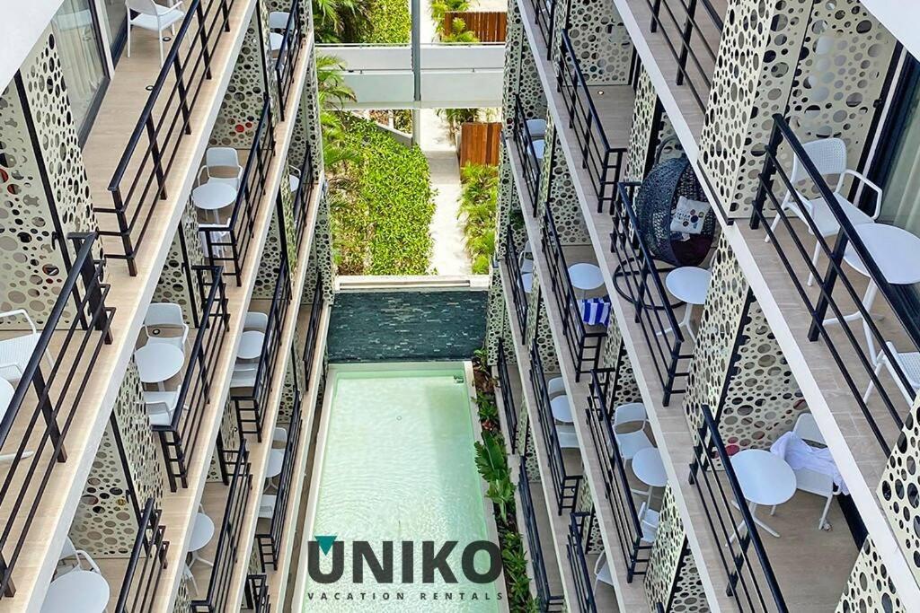1 Block To The Beach 2Br 6Pax Rooftop Pool King Bed Playa del Carmen Exterior foto